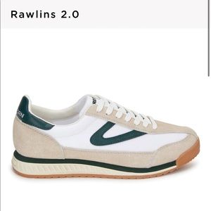NWT Tretorn Rawlins 2.0 Sneaker (White/Green)
